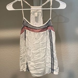 Red, White, Blue accent Tank Top